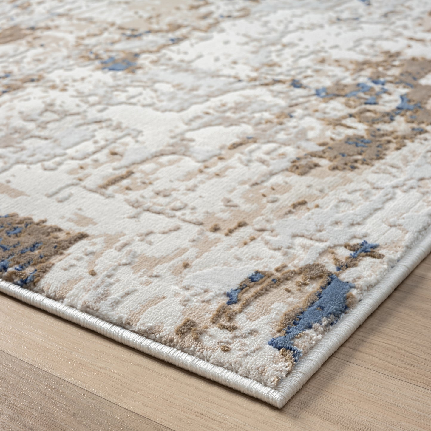 Grande Jacquard Rug - Arctic - 200x290 - Home & Garden > Rugs > Round Rugs