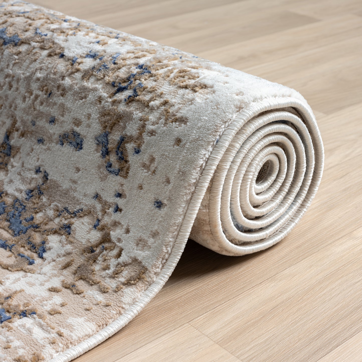 Grande Jacquard Rug - Arctic - 200x290 - Home & Garden > Rugs > Round Rugs