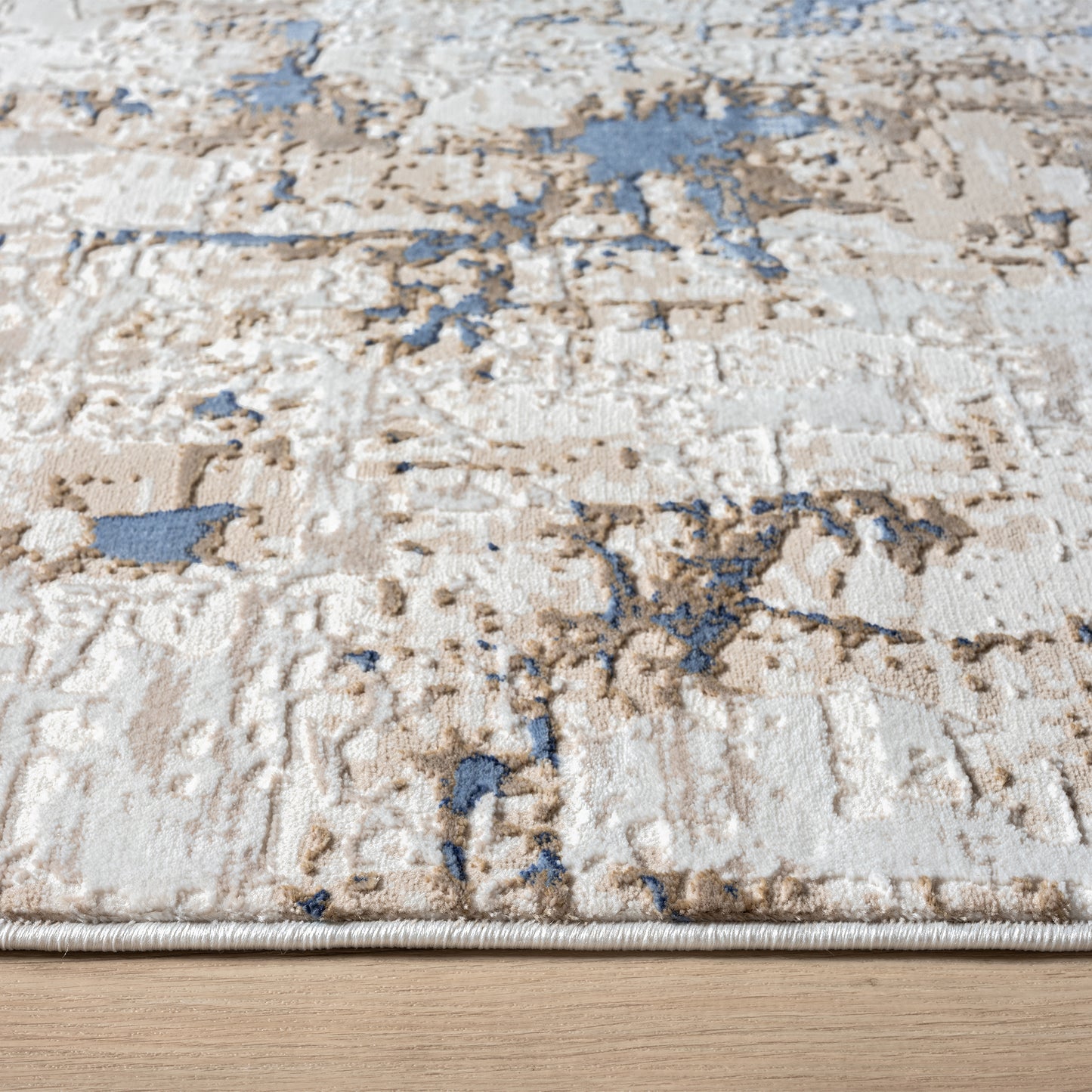 Grande Jacquard Rug - Arctic - 200x290 - Home & Garden > Rugs > Round Rugs