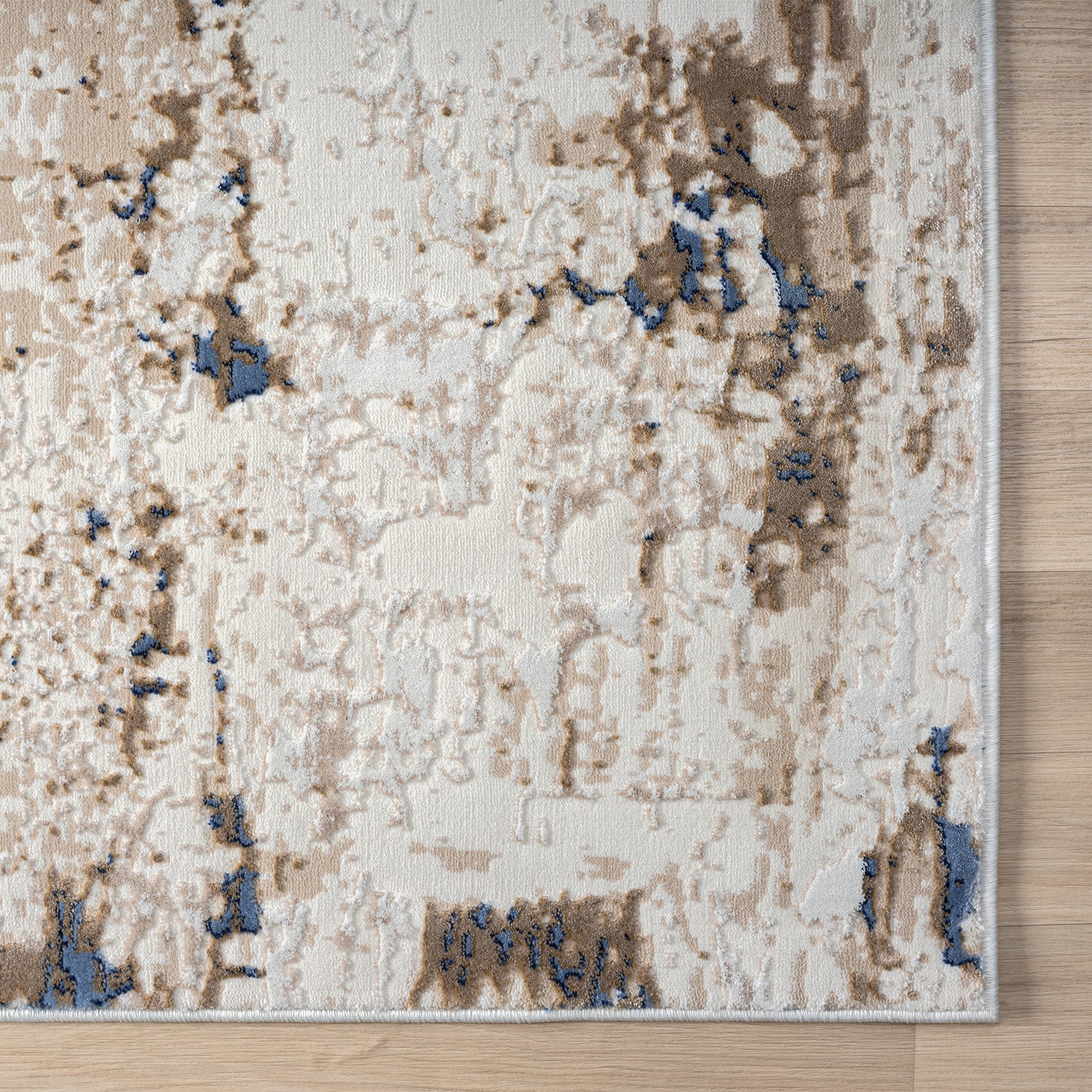 Grande Jacquard Rug - Arctic - 200x290 - Home & Garden > Rugs > Round Rugs