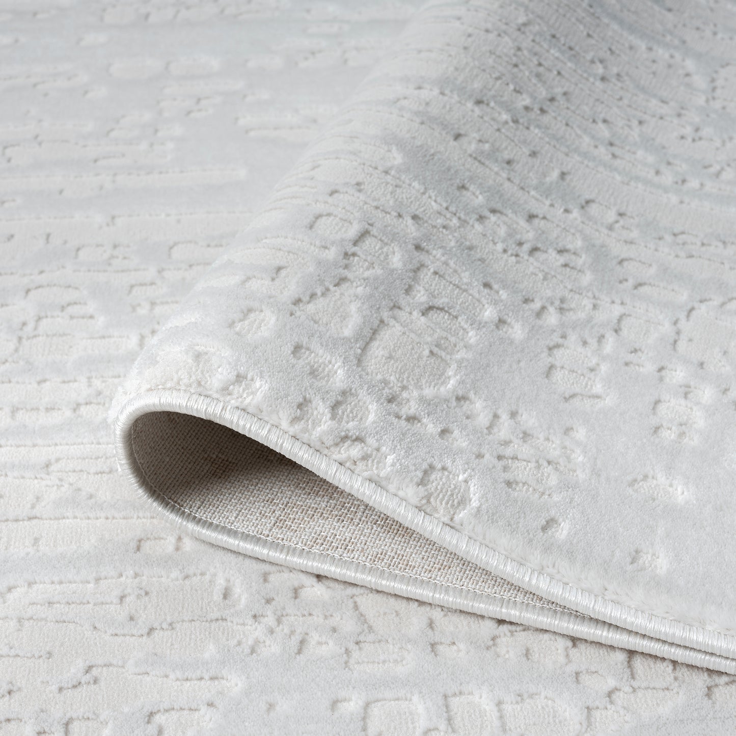 Grande Jacquard Rug - Pearl - 200x290 - Home & Garden > Rugs > Floor Rugs