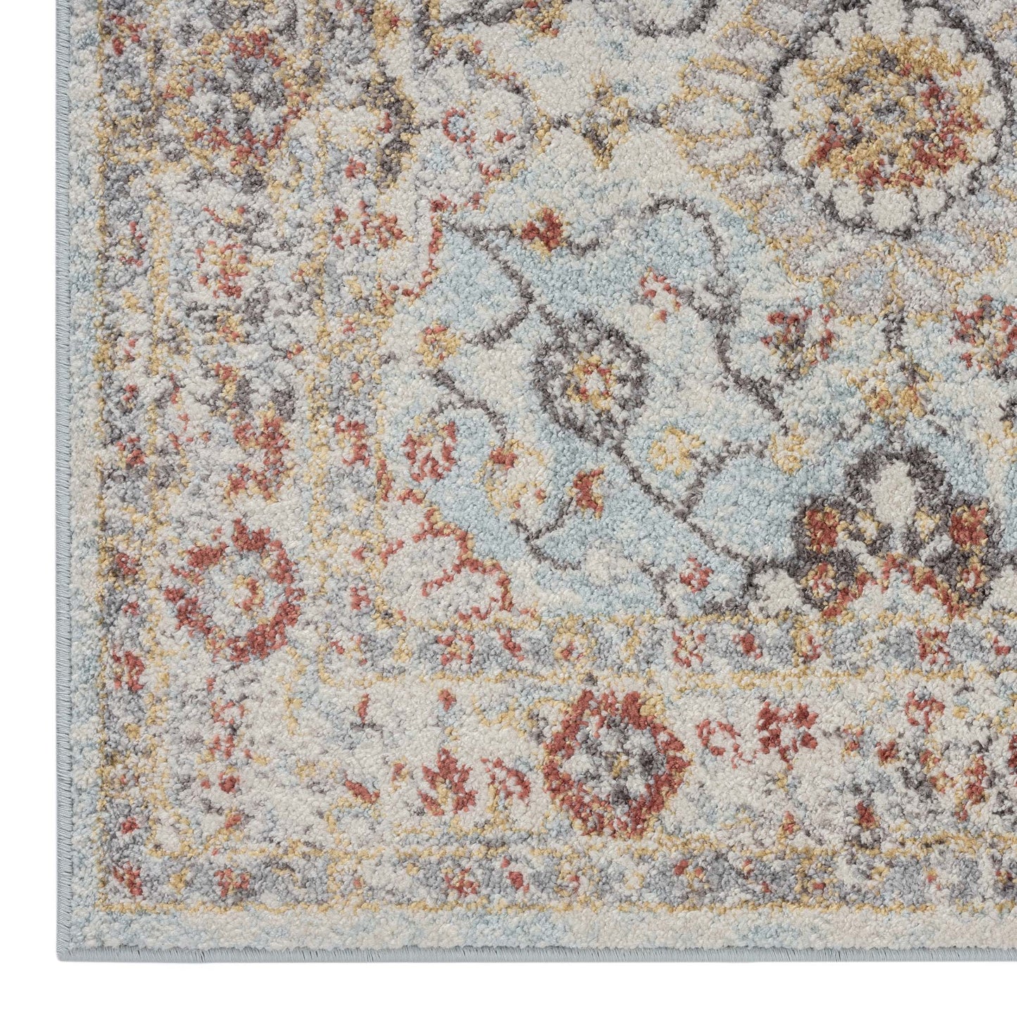 Asher Country Rug Blue 240x330 Home & Garden > Rugs > Round Rugs