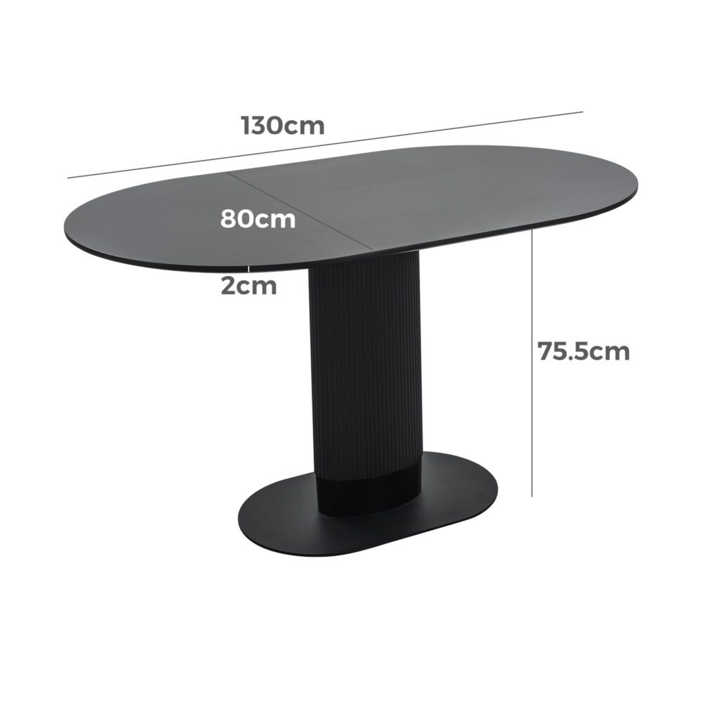 Clara Eclipse Oval Dining Table - Furniture > Dining > Dining Tables