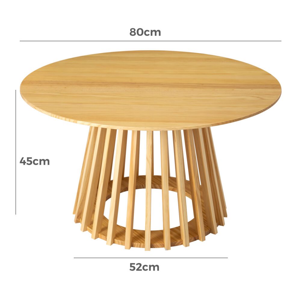 Palmer Coastal Haven Natural Coffee Table - Furniture > Living Room > Coffee Tables