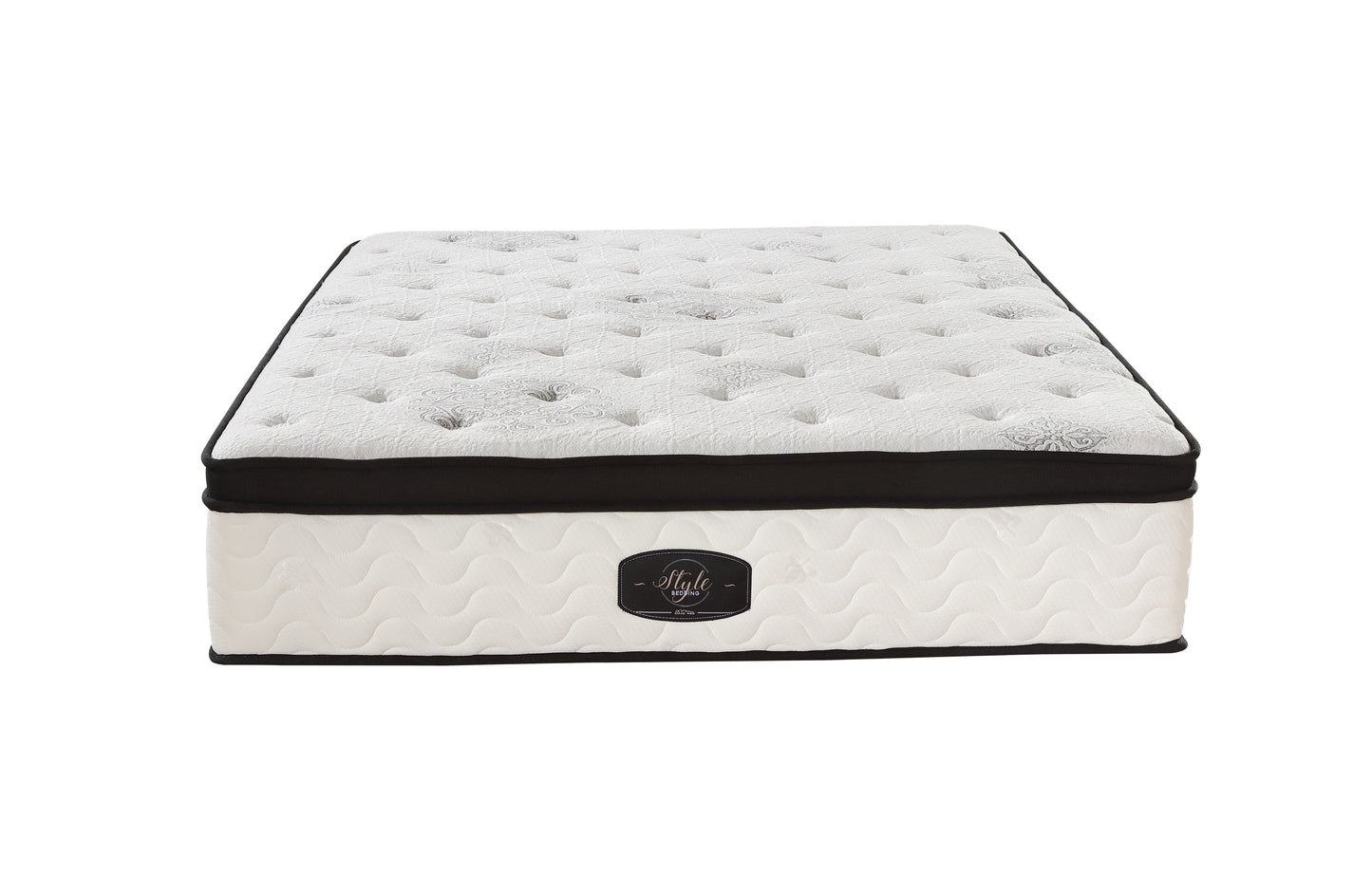 Chiro 7 Zone Latex Euro Top 35cm Pocket Spring Mattress - Queen Size - Furniture > Mattresses > Queen Mattress