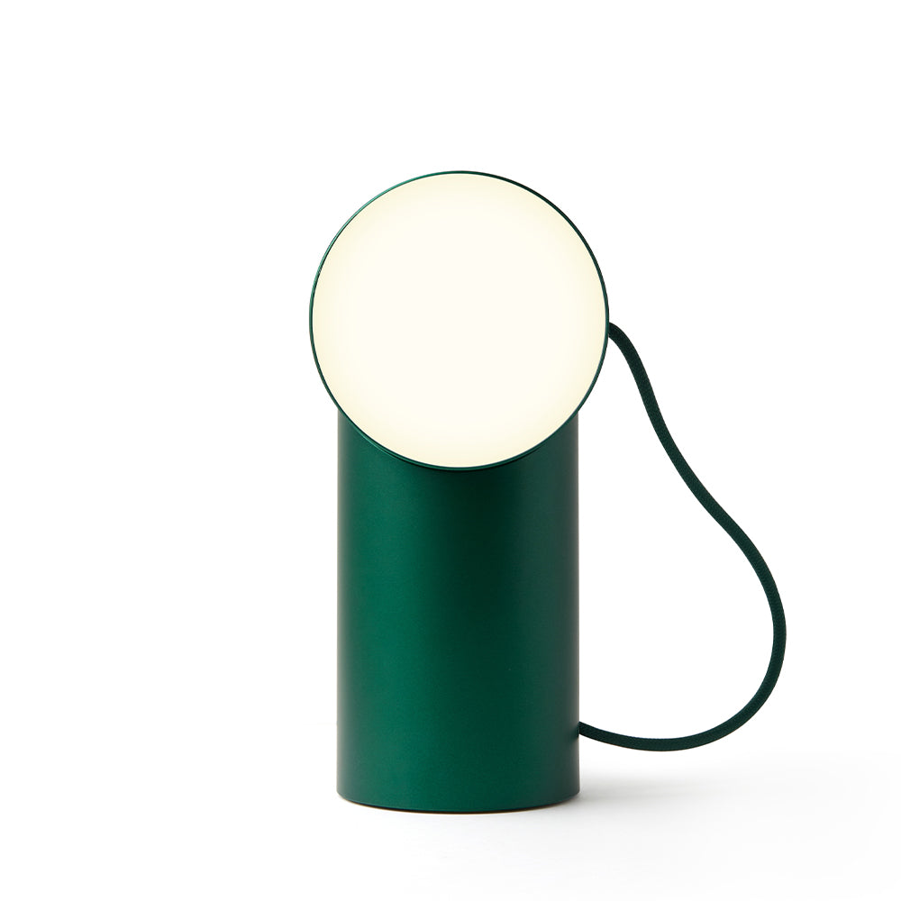 Lexon Orbe Portable Led Lamp With Moving Head - Green - Home & Garden > Lighting > Table Lamps