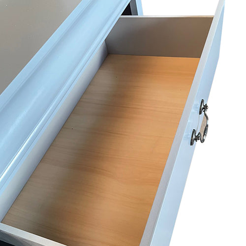 4 Pieces Bedroom Suite in Solid Wood & MDF King Size Grey Colour Bed Bedside Table & Tallboy Furniture > Bedroom > Beds
