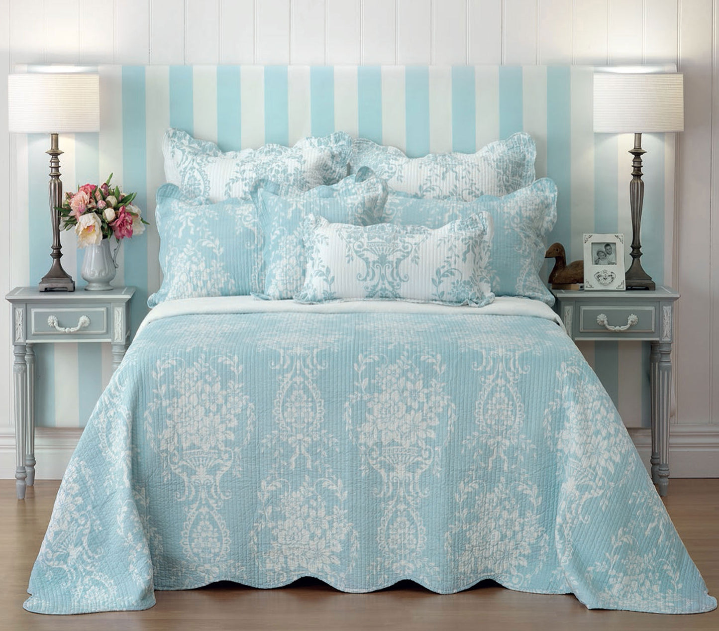 Bianca Florence Bedspread Set King - Home & Garden > Bedding > Quilts & Duvets