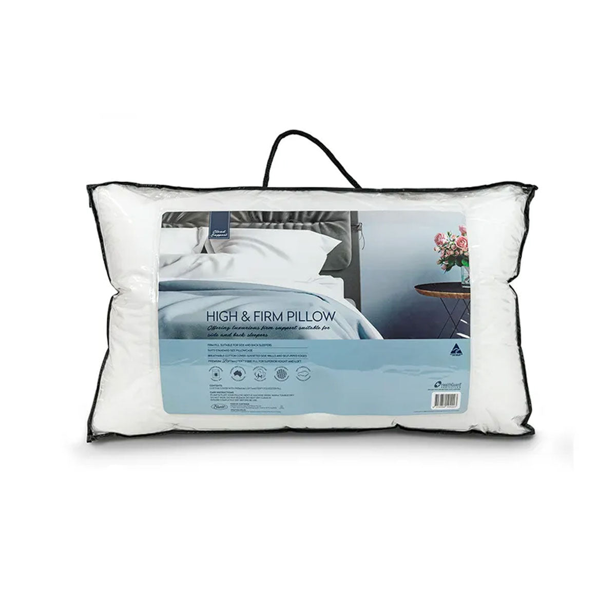 Easyrest Cloud Support High & Firm Pillow 66 x 41 x 15 cm - Home & Garden > Bedding > Pillows