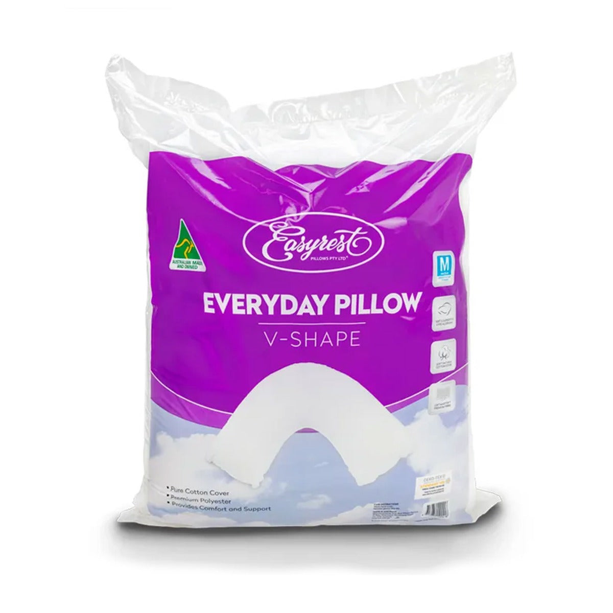 Easyrest Everyday V Boomerang Shaped Pillow - Home & Garden > Bedding > Pillows