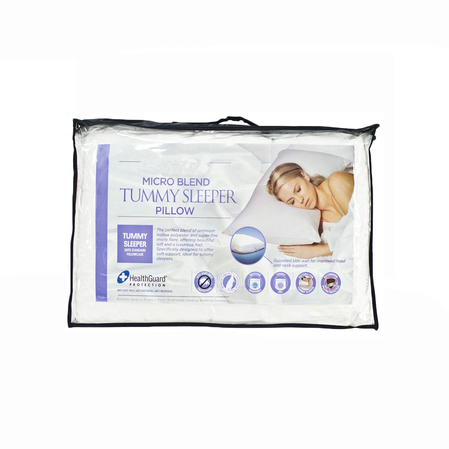 Easyrest Micro Blend Tummy Sleeper Pillow - Home & Garden > Bedding > Pillows