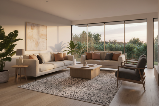 Katherine Ash Ivory Transitional Rug 240x330cm