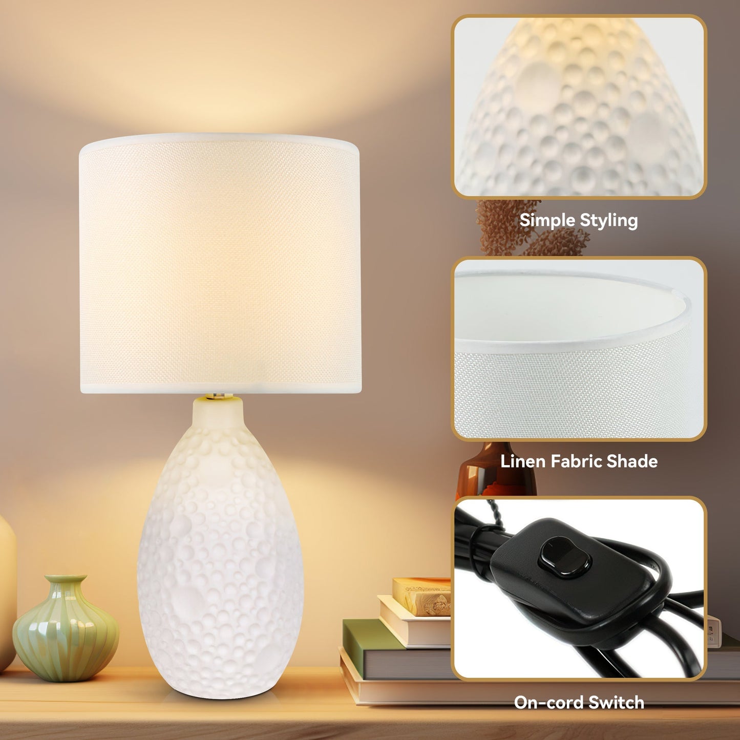 Hass Ceramic Table Lamp - Home & Garden > Lighting > Table Lamps