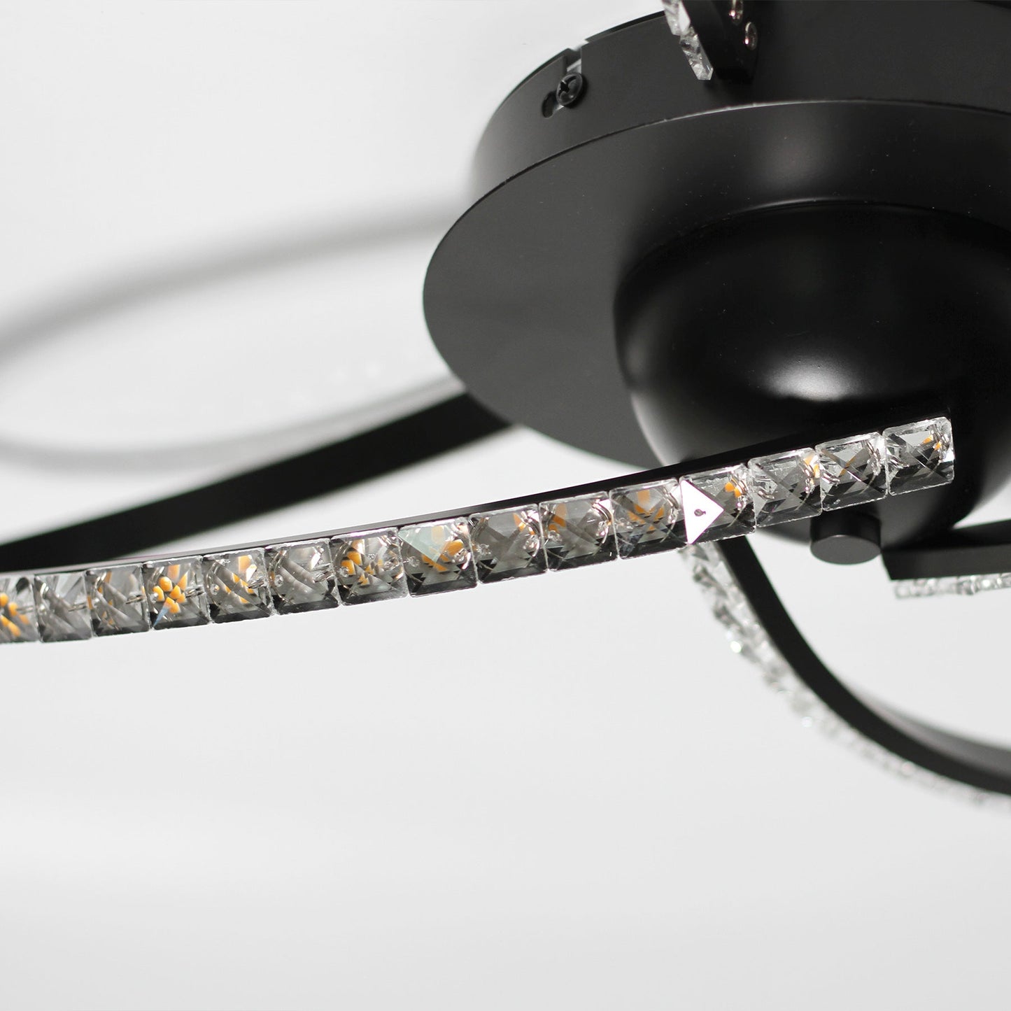 Irie Dimmable 3 Lights LED Ceiling Light - Black - Home & Garden > Lighting > Ceiling Lights