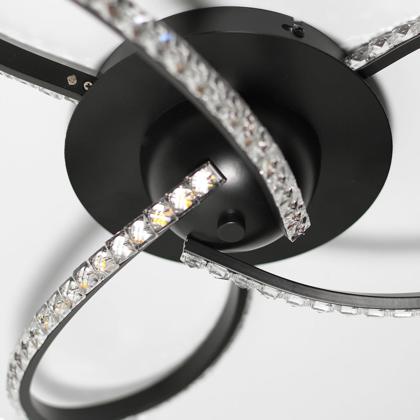 Irie Dimmable 3 Lights LED Ceiling Light - Black - Home & Garden > Lighting > Ceiling Lights