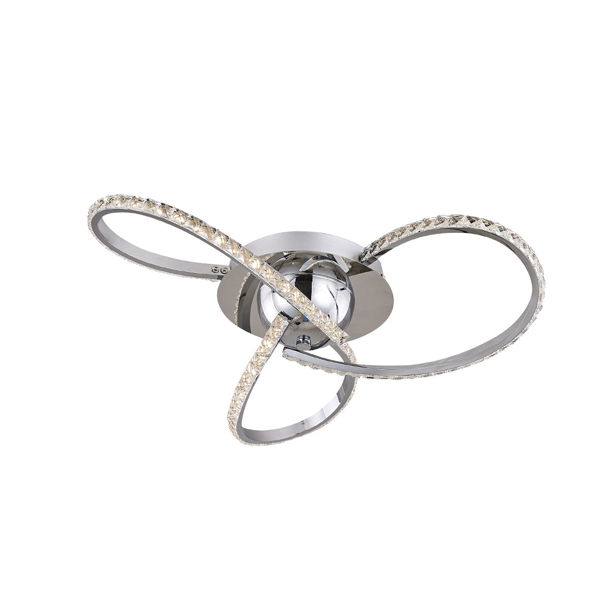 Irie Dimmable 3 Lights LED Ceiling Light Chrome Home & Garden > Lighting > Ceiling Lights