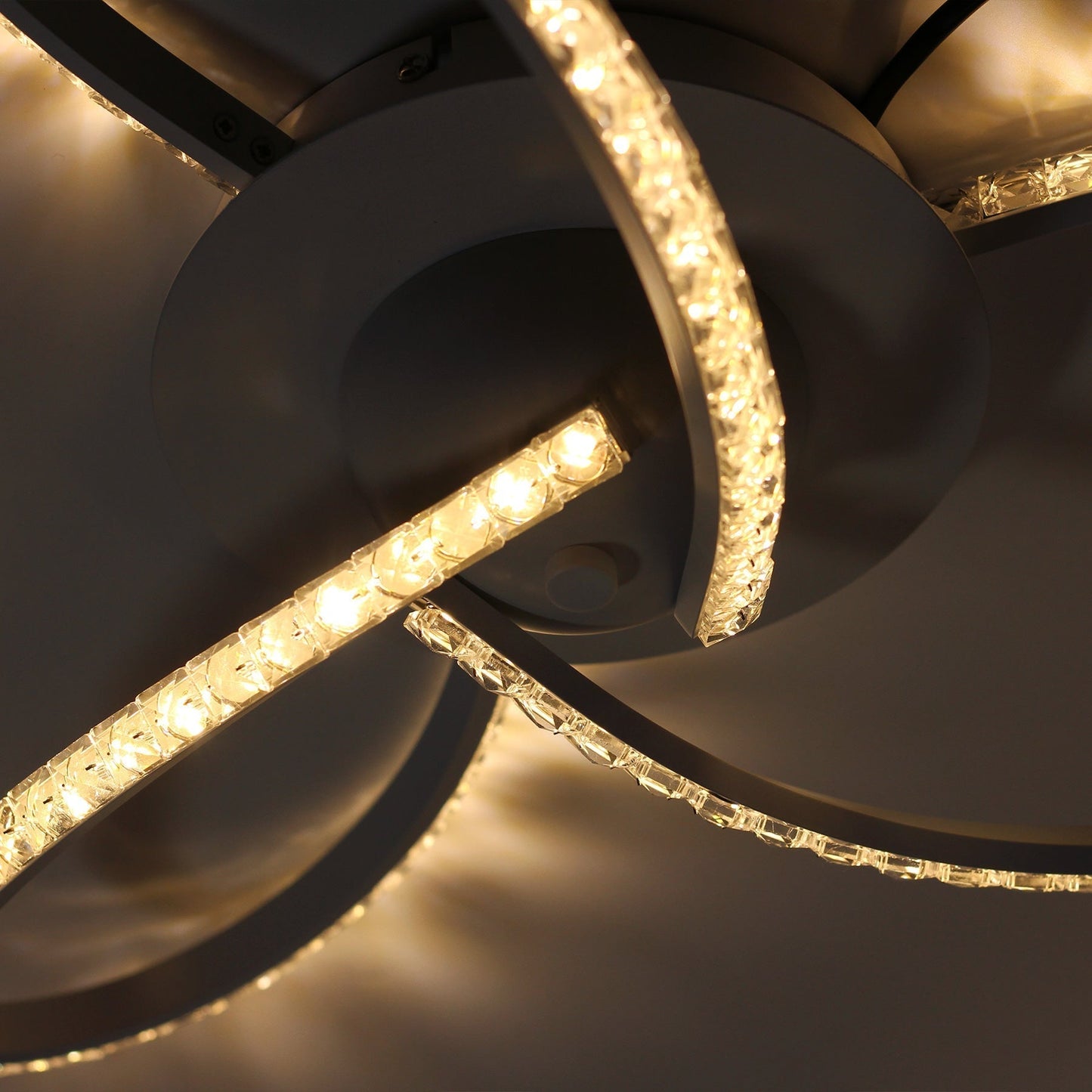 Irie Dimmable 3 Lights LED Ceiling Light - White - Home & Garden > Lighting > Ceiling Lights