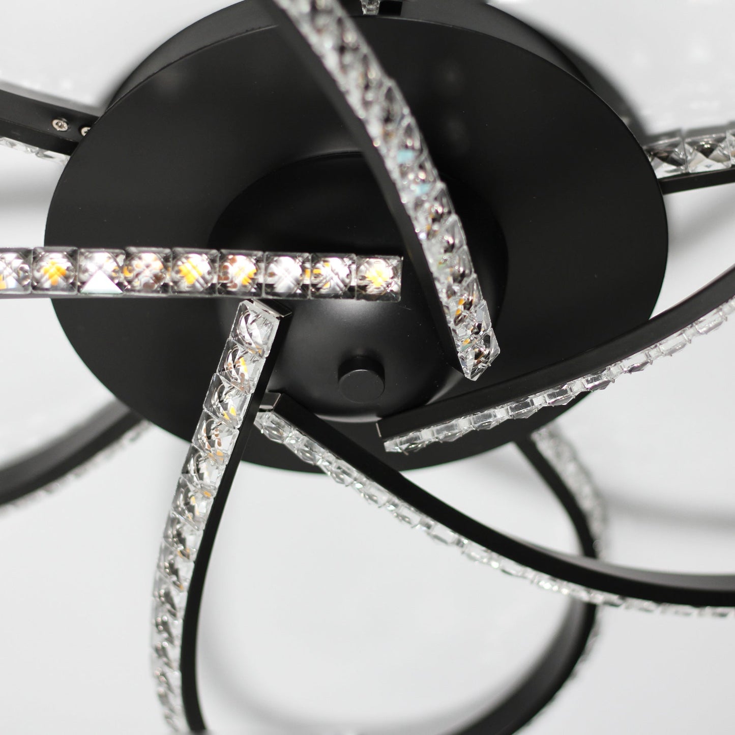 Irie Dimmable 5 Lights LED Ceiling Light - Black - Home & Garden > Lighting > Ceiling Lights