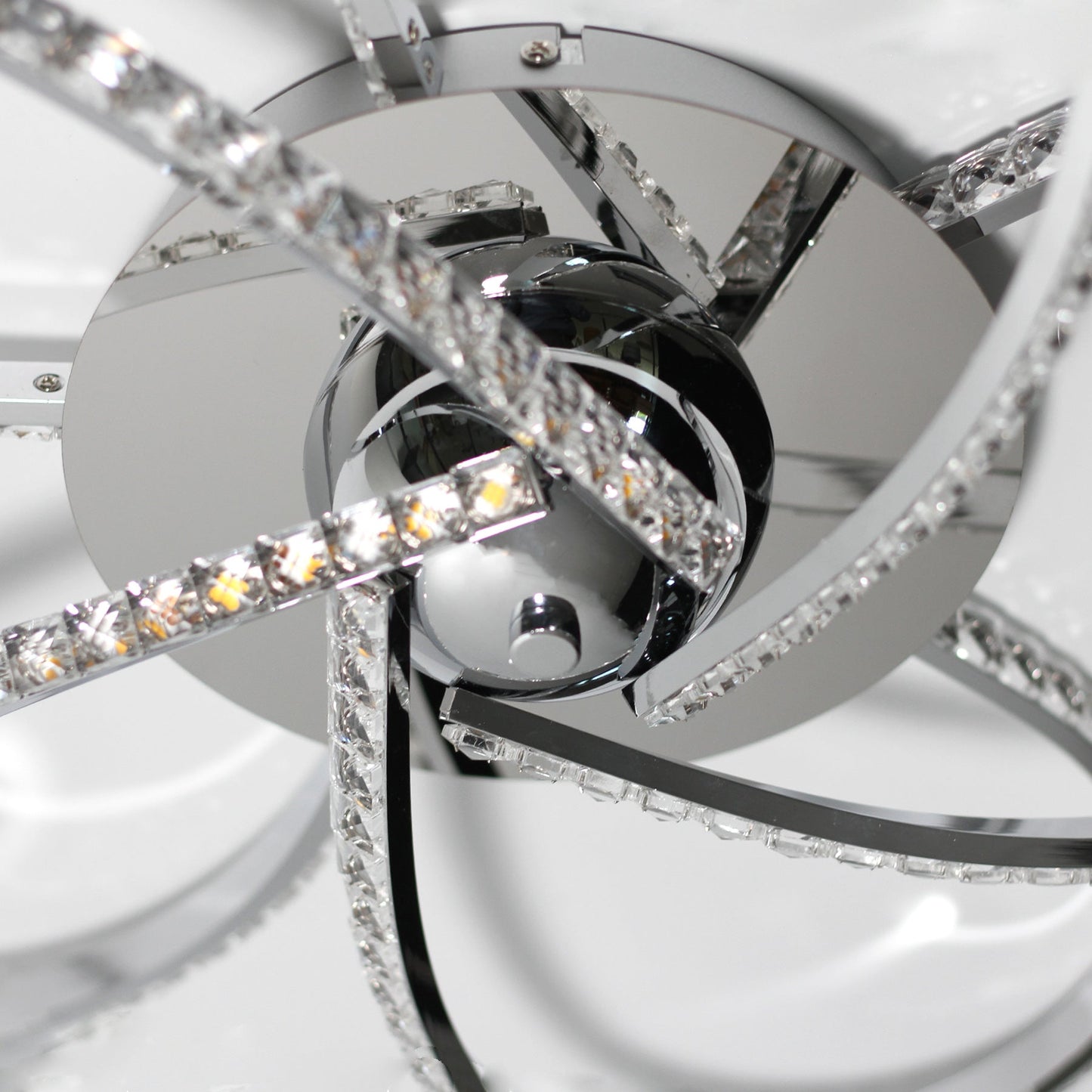 Irie Dimmable 5 Lights LED Ceiling Light - Chrome - Home & Garden > Lighting > Ceiling Lights