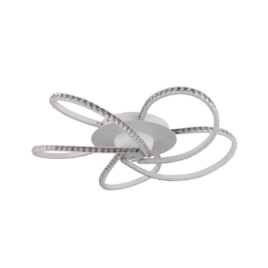 Irie Dimmable 5 Lights LED Ceiling Light White Home & Garden > Lighting > Ceiling Lights