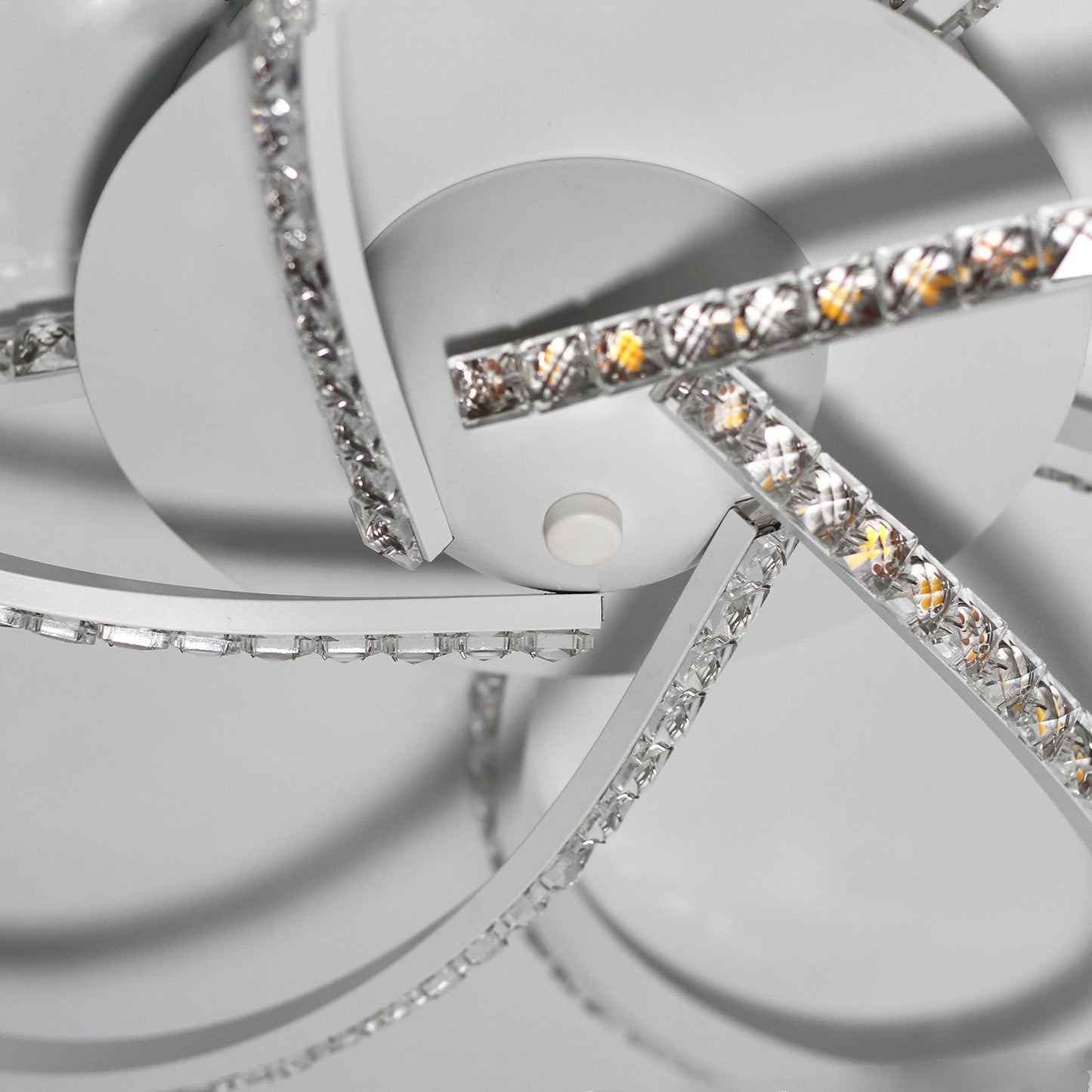 Irie Dimmable 5 Lights LED Ceiling Light - White - Home & Garden > Lighting > Ceiling Lights