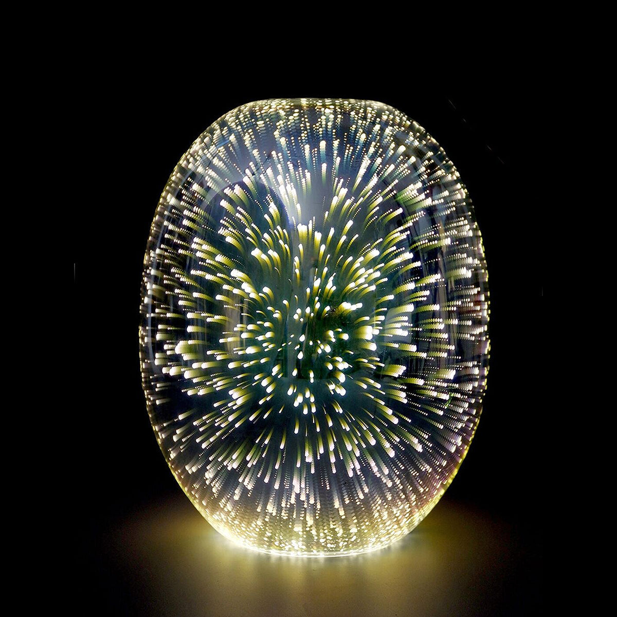 Moravian Glass Oval Pendant Light Copper Home & Garden > Lighting > Night Lights & Ambient Lighting