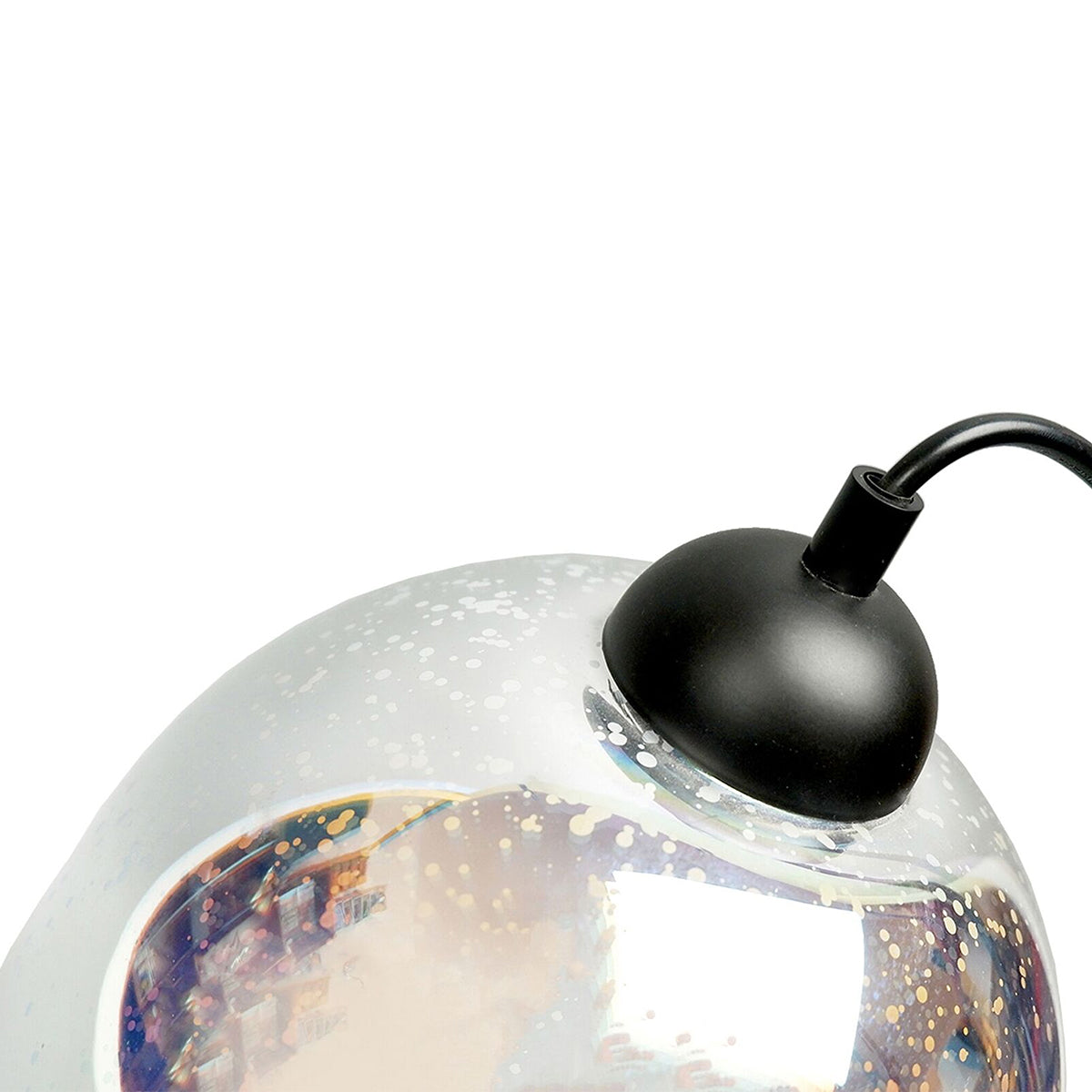 Moravian Glass Oval Pendant Light - Copper - Home & Garden > Lighting > Night Lights & Ambient Lighting