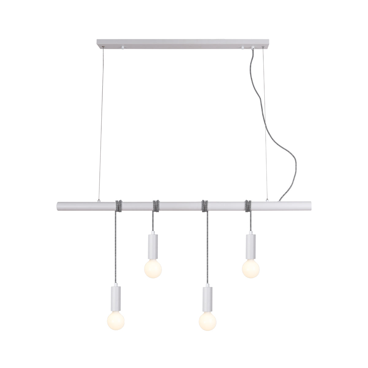 Bikkel 4 Lights Pendant Light White Home & Garden > Lighting > Night Lights & Ambient Lighting