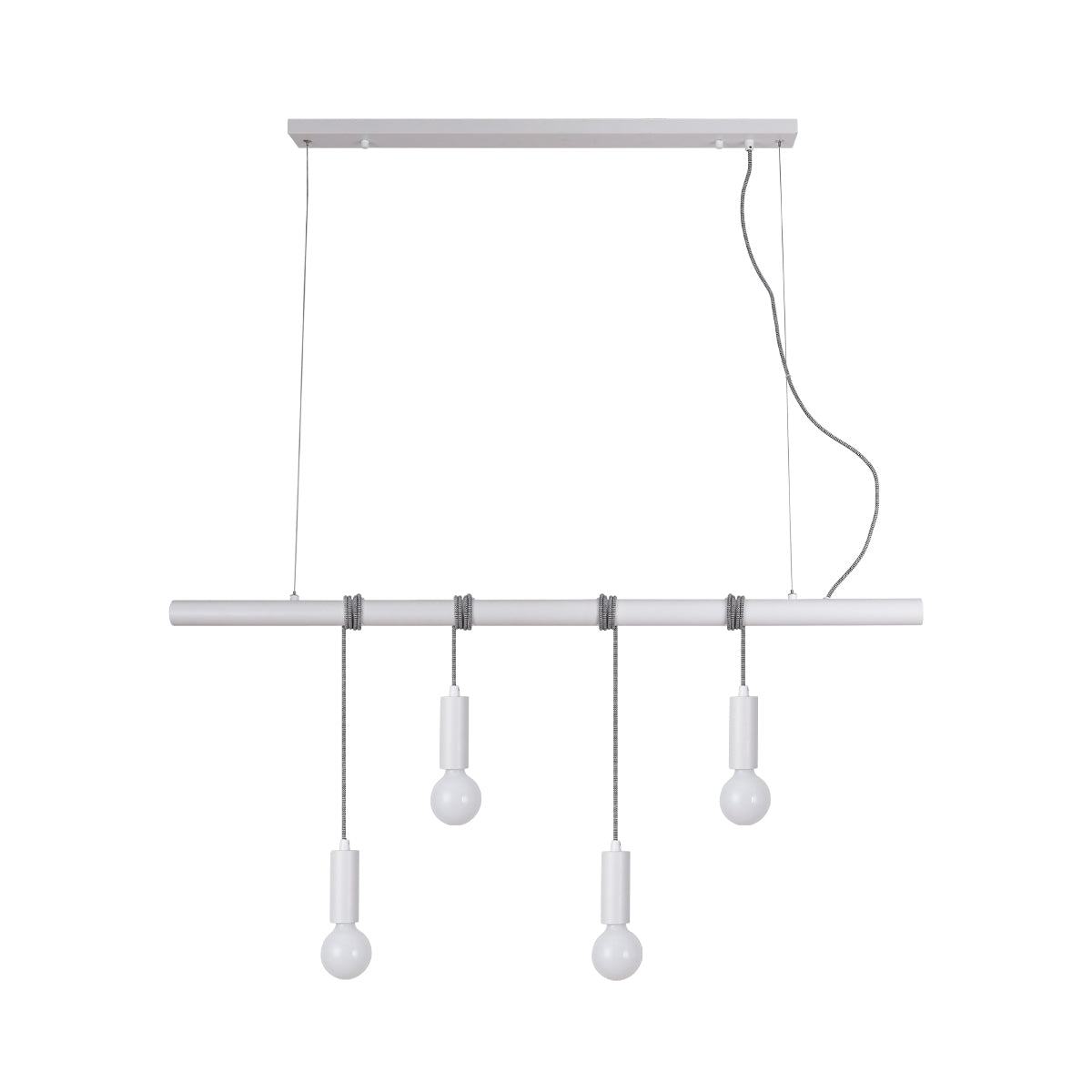 Bikkel 4 Lights Pendant Light White Home & Garden > Lighting > Night Lights & Ambient Lighting
