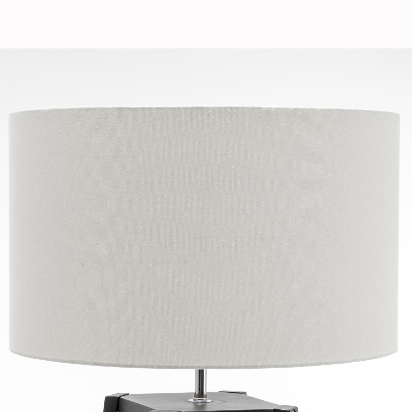 Eiffel 3 Tier Natural Wood Floor Lamp w/ Storage Shelves + Off White Linen Shade Home & Garden > Lighting > Floor Lamps