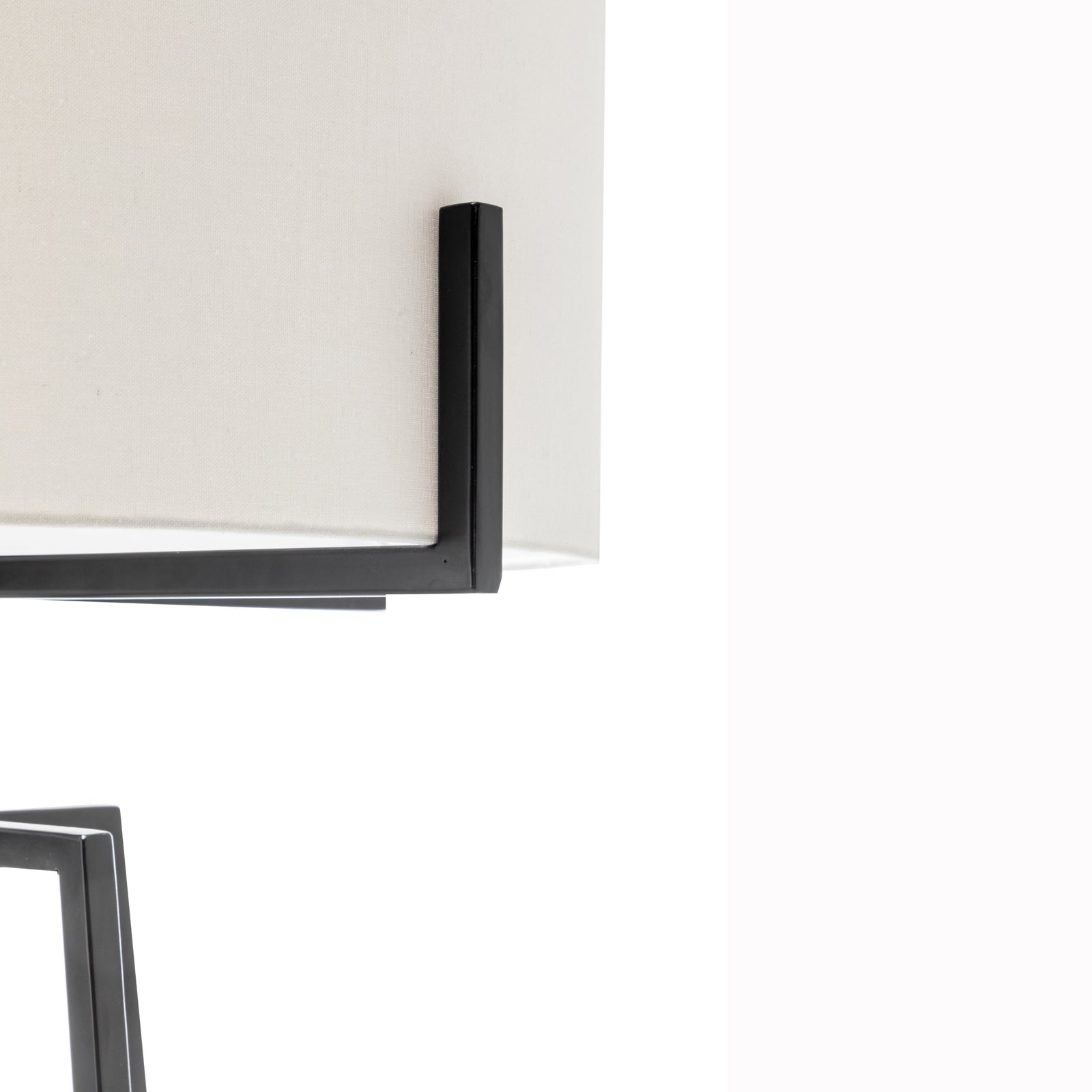 Modern Dimmable Floor Lamp w/ Linen Shade Designer Bedroom Lighting Matte Black Home & Garden > Lighting > Floor Lamps