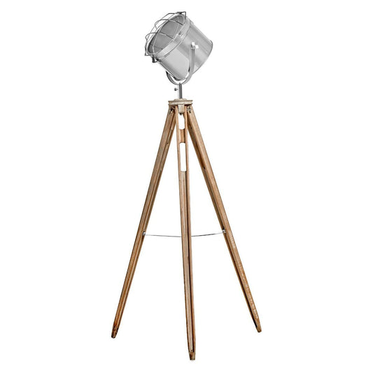 Nautical Tripod Floor Lamp Search Light Modern Chrome Head with Mesh Home & Garden > Lighting > Floor Lamps