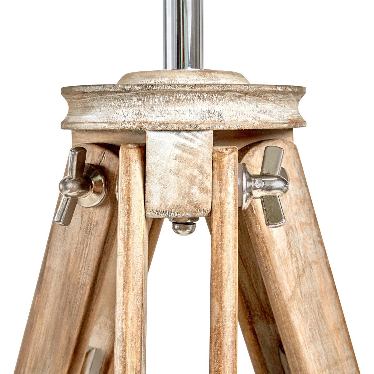 Nautical Tripod Floor Lamp Search Light Modern Chrome Head with Mesh Home & Garden > Lighting > Floor Lamps