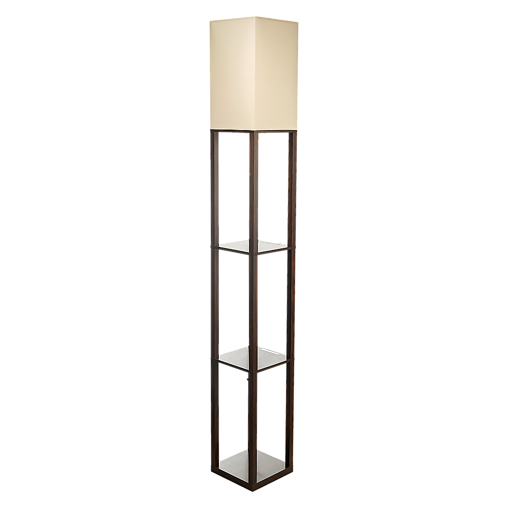 Shelf Floor Lamp Shade Diffused Light Source with Open Box Shelves Home & Garden > Lighting > Floor Lamps