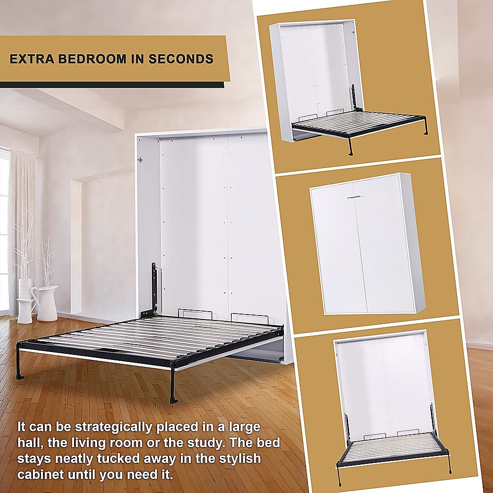 Palermo Double Size Wall Bed Diamond Edition Furniture > Bedroom > Beds & Bed Frames