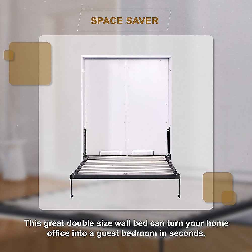Palermo Double Size Wall Bed Diamond Edition Furniture > Bedroom > Beds & Bed Frames