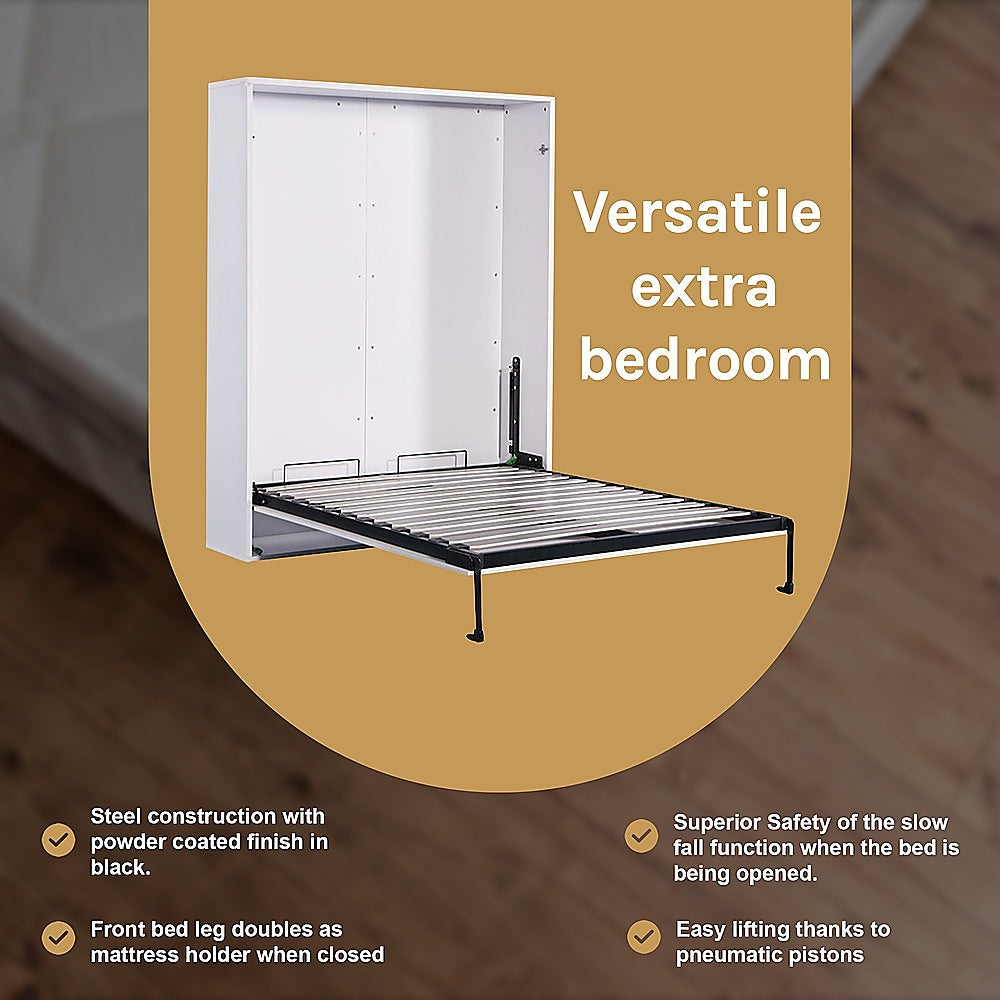 Palermo Double Size Wall Bed Diamond Edition Furniture > Bedroom > Beds & Bed Frames
