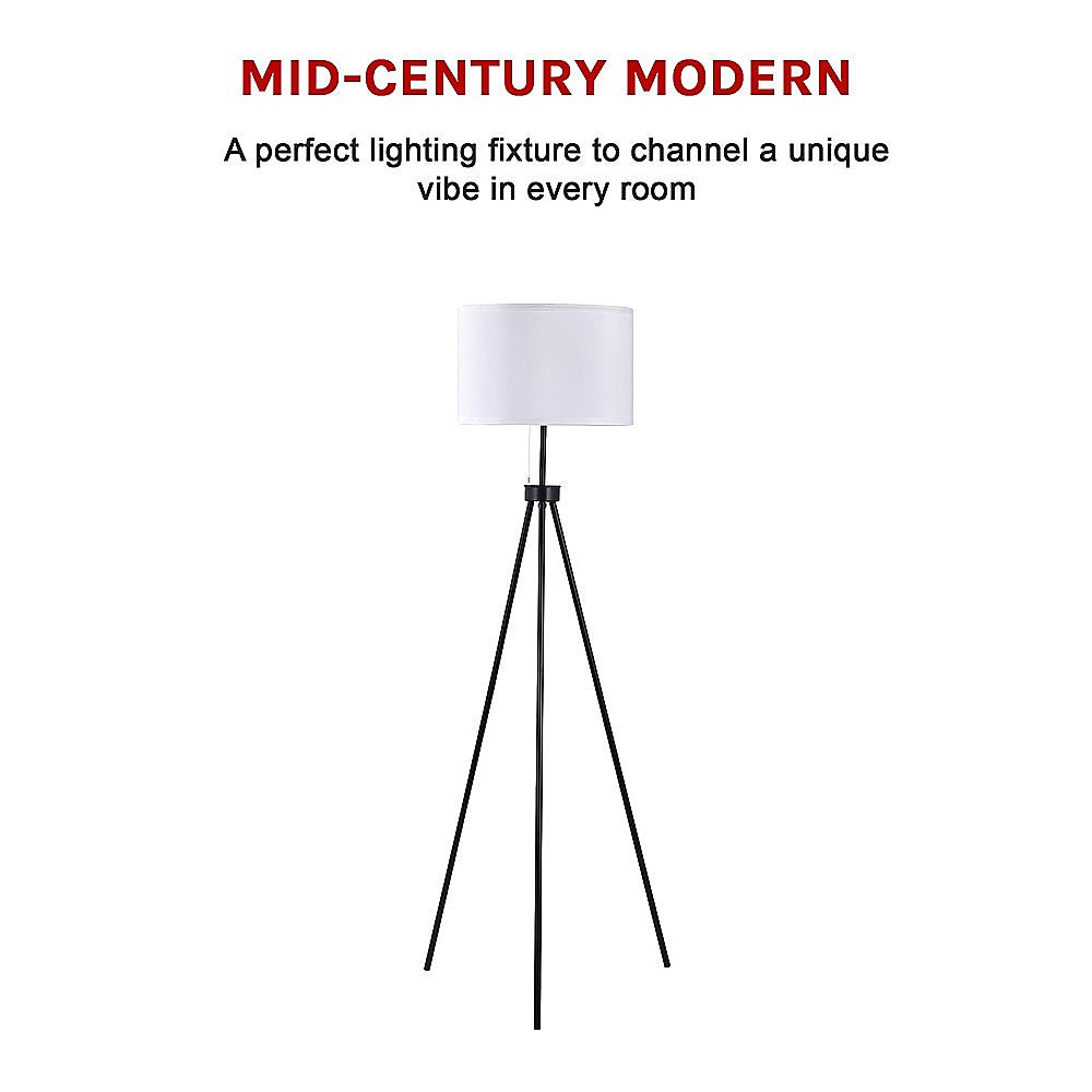 Mid Century Floor Lamp Modern Tripod Decor Living Room Standing Home & Garden > Lighting > Floor Lamps