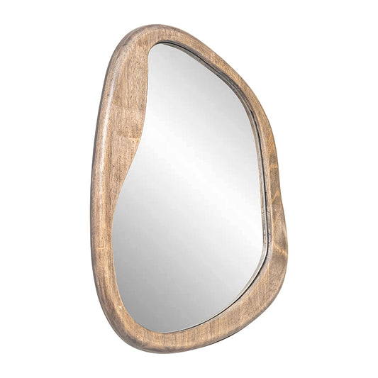 Mid-Century Asymmetric Wall Mirror 49x65cm