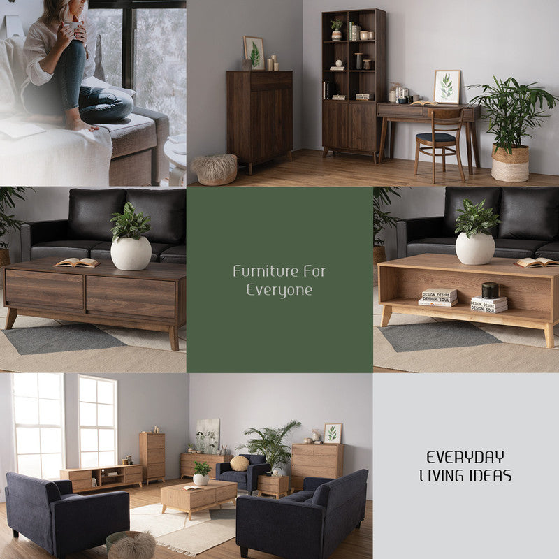 Hirado Coffee Table - Cocoa - Furniture > Living Room > Coffee Tables
