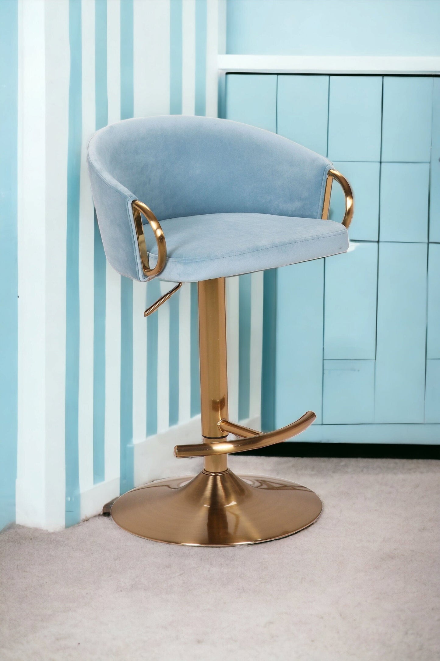 WINFREY GAS LIFT BAR STOOL Furniture > Bar Stools & Chairs > Arm Chairs & Recliners