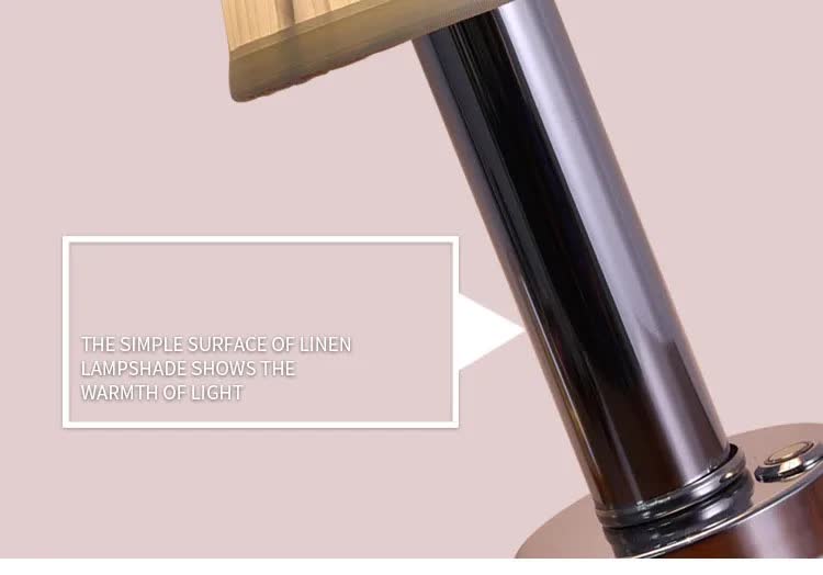 Gold Creative LED Rechargeable Table Lamp | 3 Adjustable Light Modes | Touch Control | USB Charging | Modern Atmosphere