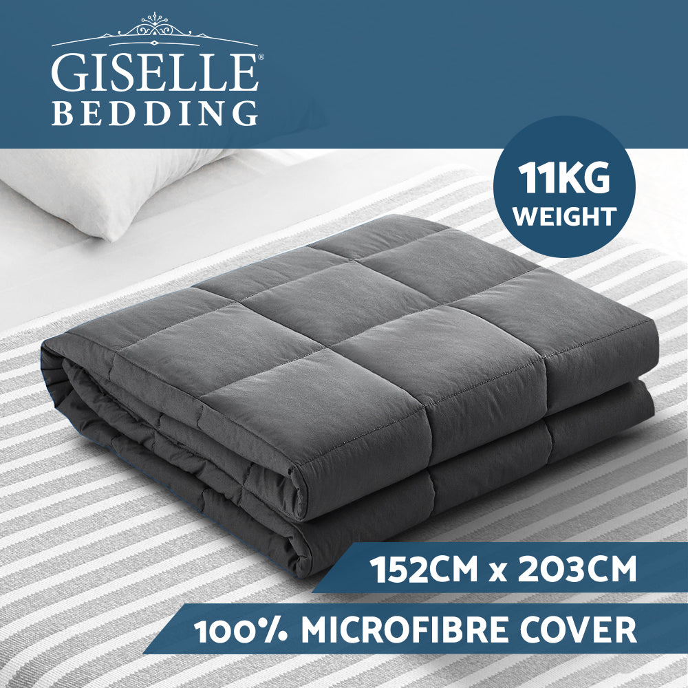 Giselle Weighted Blanket 11KG Adult - Home & Garden > Bedding > Blankets & Throws