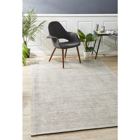 Allure Stone Cotton Rayon Rug by Culture - 400x300cm