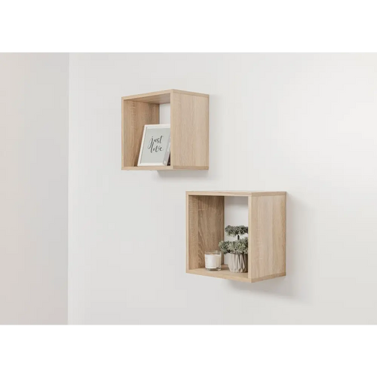 Bergen Cube Twin Pack (oak)