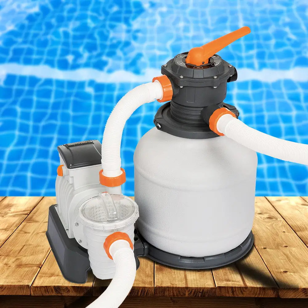 Bestway Pool Pump Sand Filter 2200gph 8327l/h Pools Flowclear Filters