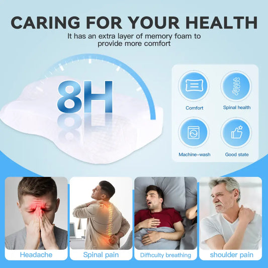 Cpap Contour Sleep Therapy Memory Foam Pillow