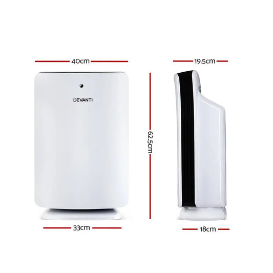Devanti Air Purifier 3 Stage Hepa Filter