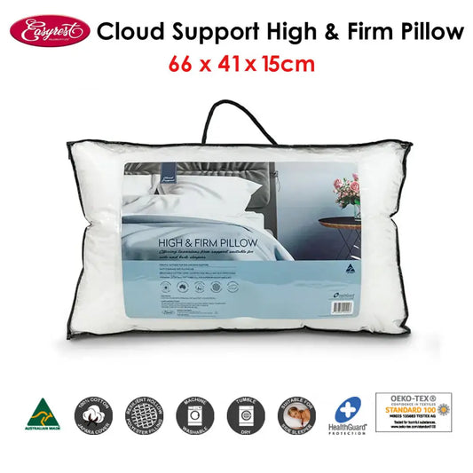 Easyrest Cloud Support High & Firm Pillow 66 x 41 15 Cm