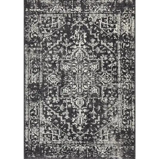 Evoke 253 Charcoal by Rug Culture -400x300cm - Rectangle